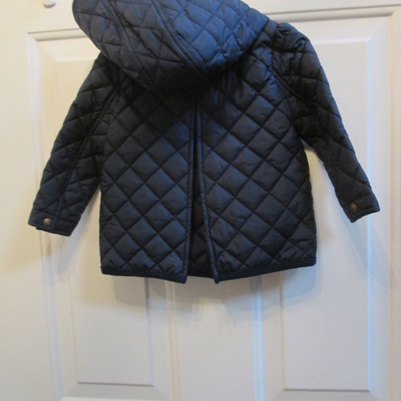 Ralph Lauren Quilted Navy Blue Kids Jacket - Picture 9 of 13
